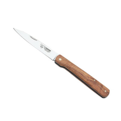 Couteau Cudeman plein manche Olivier 11 cm Inox